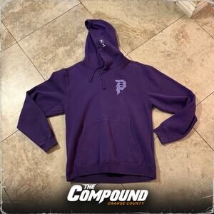 Primitive x Naruto - Sasuke Uchiha Hoodie - Purple - Medium - Used